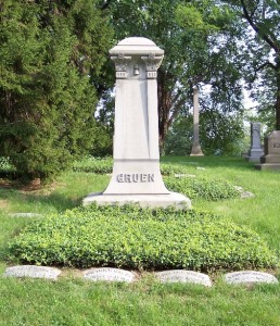 Dietrich Gruen Memorial, Spring Grove Cemetery, Cincinnati, Ohio